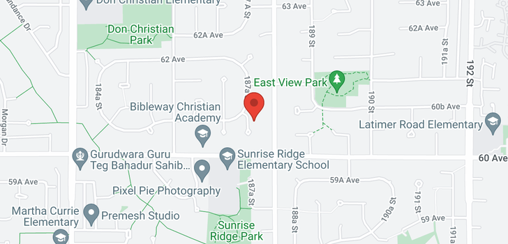 map of 6046 187A STREET